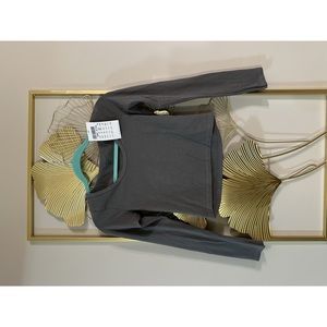 Brandy Melville Long Sleeve Crop Top